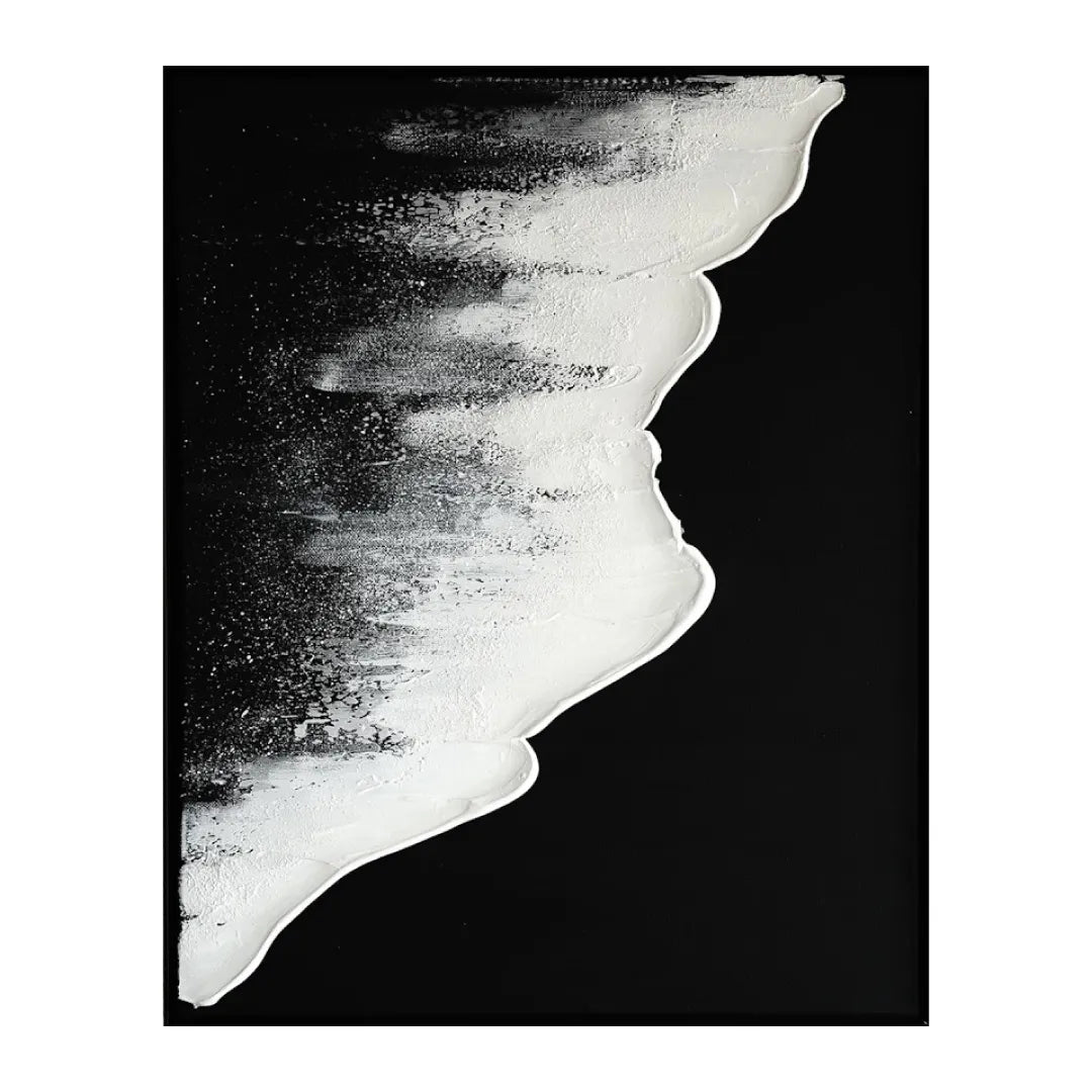 【Beach -black-】50×40cm