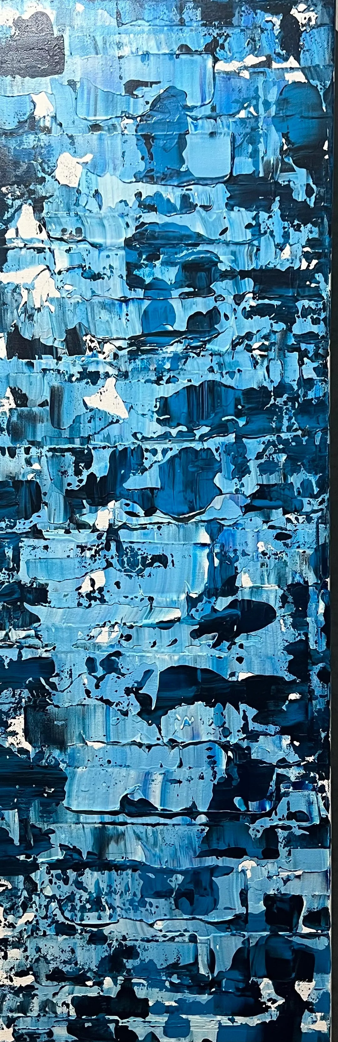 BLUE ABSTRACT／ロバートネルソンムーア｜アート絵画・販売通販WASABI