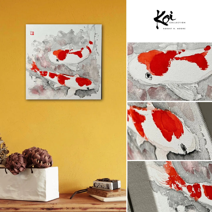 錦鯉 紅白 #1 (Kouhaku) ~ Koi Collection／Robert N. Moore｜アート