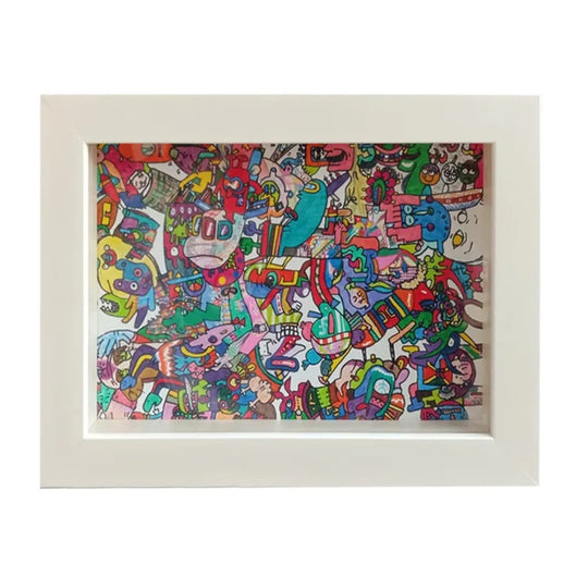 テープは3箇所で止めてください