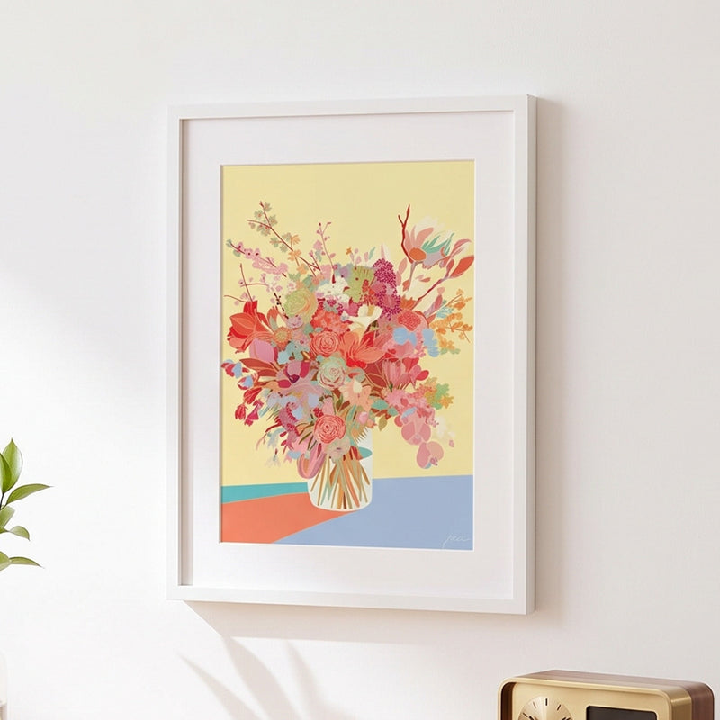 BIRTH FLOWERS - JANUARY -／IORI KIKUCHI｜アート絵画・販売通販