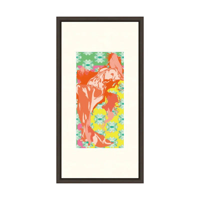 鑑賞 -fusion series_3(orange) 【アートプリント】