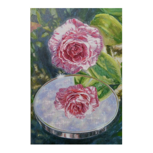 花と鏡　“美しいひと”