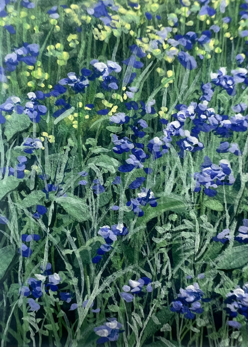 シリーズ　花畑（原画）