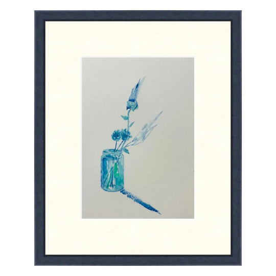 青い火【アートプリント】