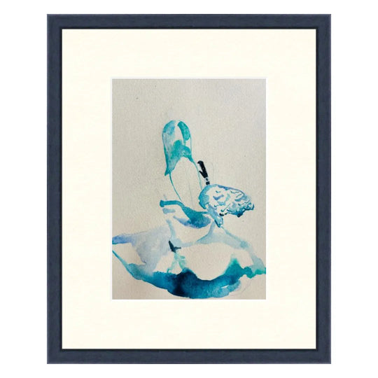 借り物の翼で【アートプリント】