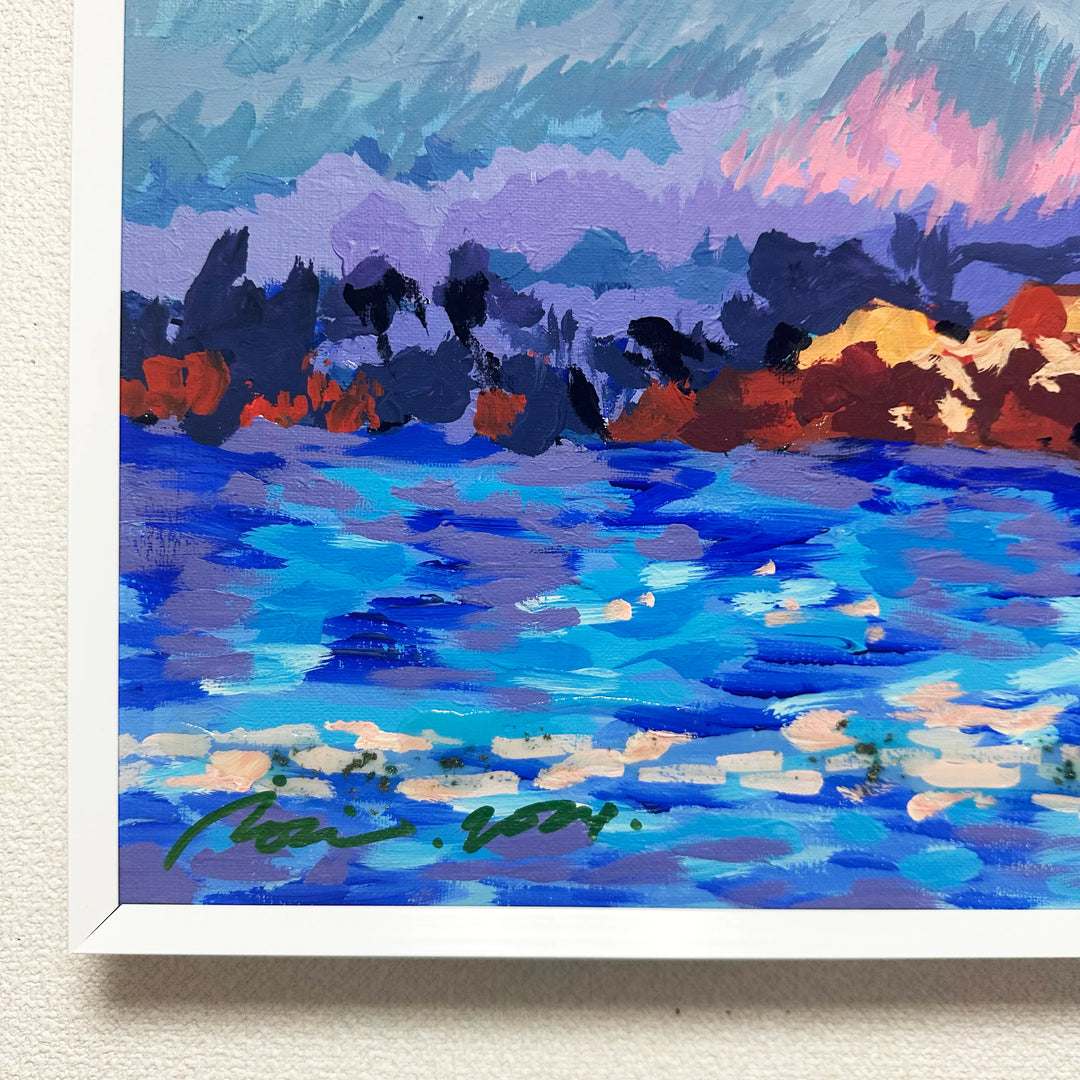 F8 油絵「烏帽子ヶ岳」 絵画 F8 油絵「烏帽子ヶ岳」 絵画