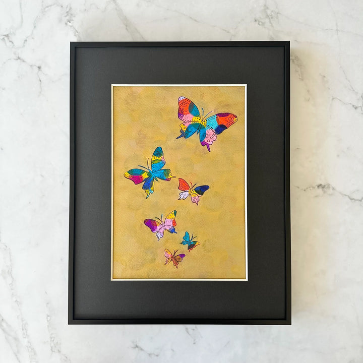 Rising butterfly – 飛蝶 no.4／Yuri Udagawa｜アート絵画・販売通販