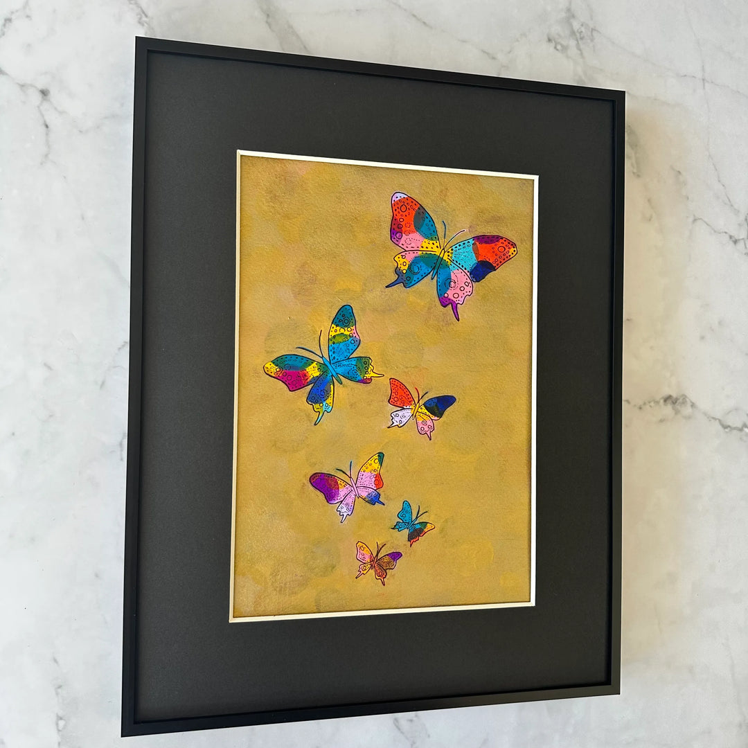 Rising butterfly – 飛蝶 no.4／Yuri Udagawa｜アート絵画・販売通販