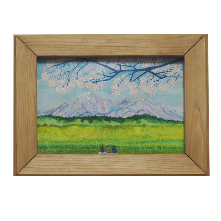 美術品　山調　絵　額縁付き 美術品 山調 絵 額縁付き fit=scale-down,w=1200