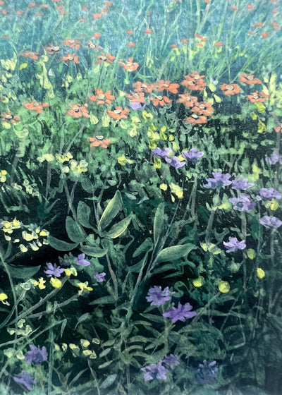 シリーズ　花畑（原画）