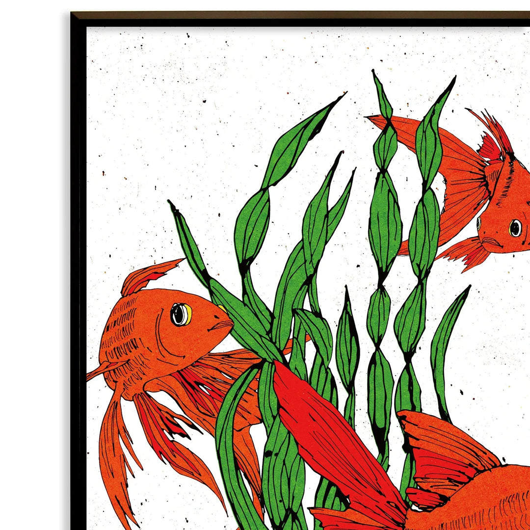 金属工芸 魚のアート作品 大 8856b746-a965-46f0-a88f-