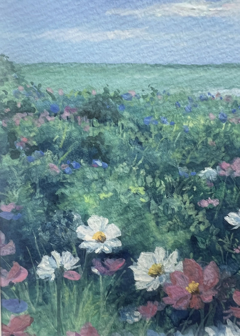 シリーズ　花畑（原画）