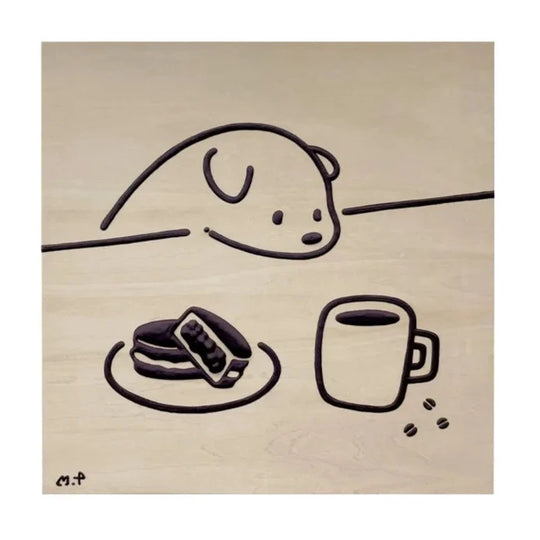 こいぬ・大判焼き・コーヒー