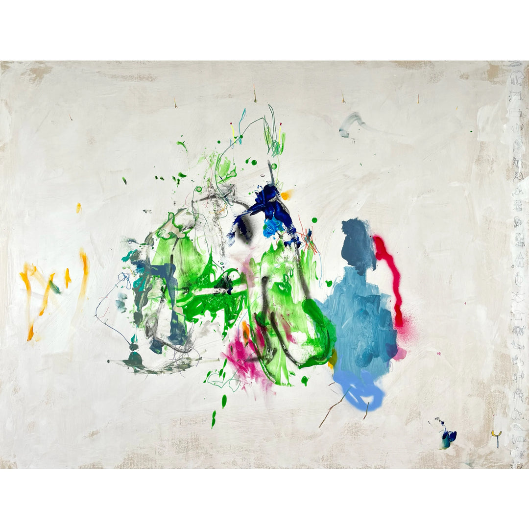 つのグリーン／nsejnsej｜アート絵画・販売通販WASABI(ワサビ)