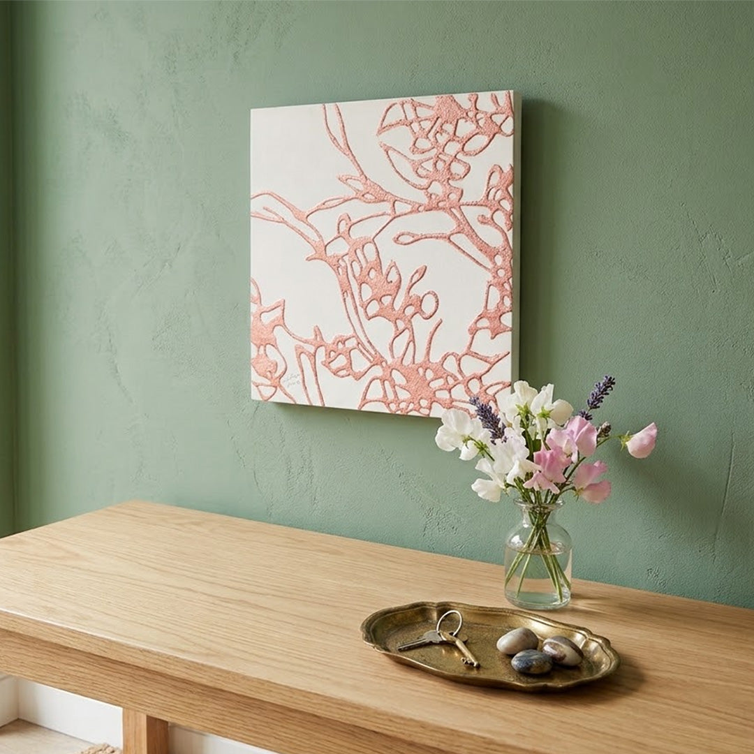 MT-Line【Petite fleur-Bouquet Rose gold】／森 千｜アート絵画・販売