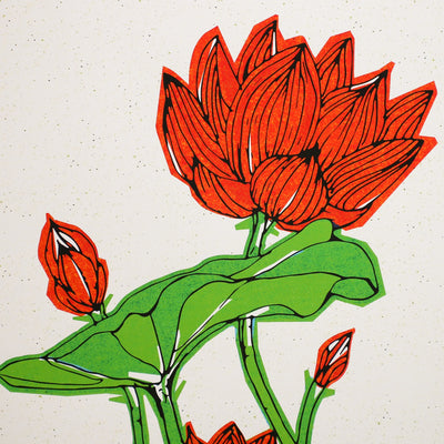 Red lotus No.147
