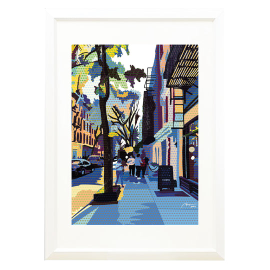 Brooklyn Dots in Blue