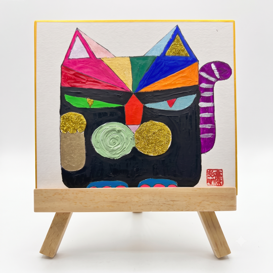 招き猫アート