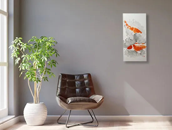 銀鱗落ち葉しぐれ (Ginrin ochiba shigure) ~ Koi Collection