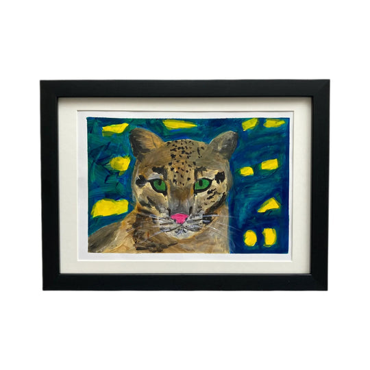 星に包まれた雲豹