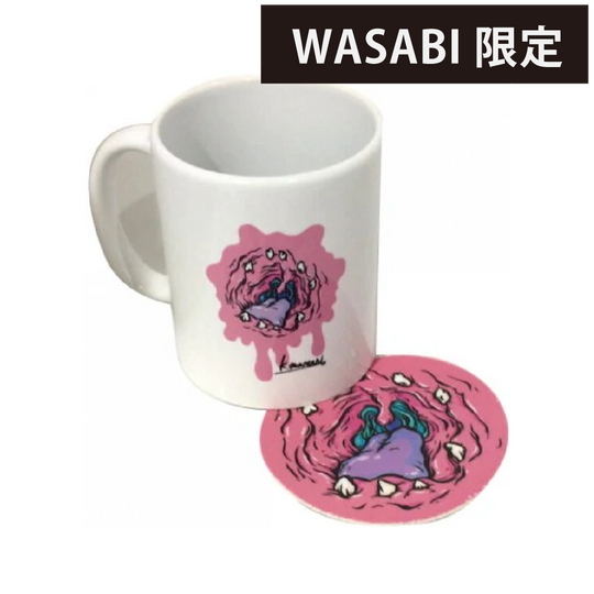 PINKMOUSEマグカップ(コースター付)