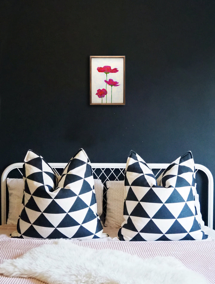 Raspberry poppies No.184