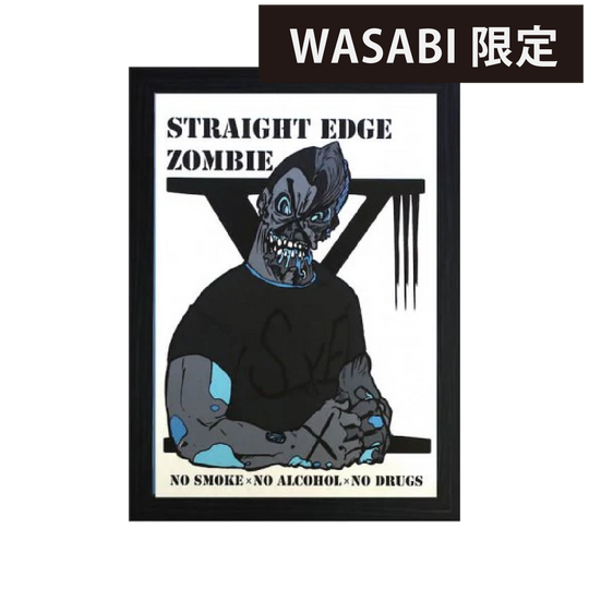 STRAIGHT EDGE ZOMBIE【アートプリント】