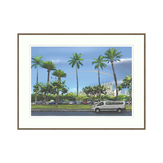 After the rain (ハワイワイキキにて）