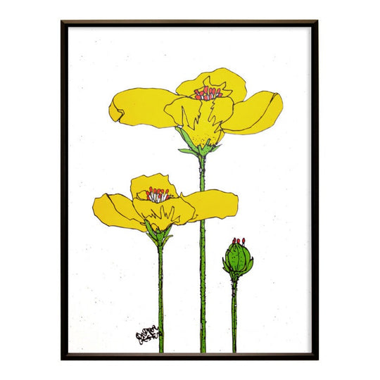 Yellow submarine poppy No.183