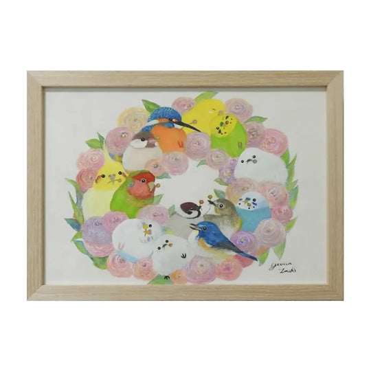 フラワーリースインコ