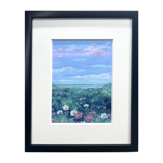 シリーズ　花畑（原画）