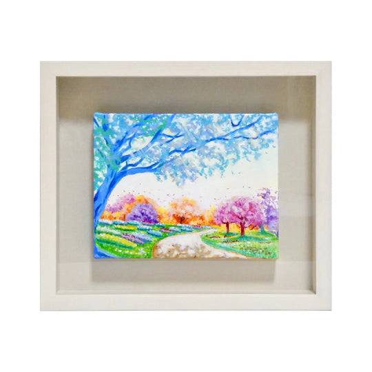 色彩の森　風の道