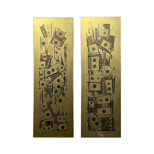 30CM X 90CM RETRO GOLD COLLECTION_RCG004