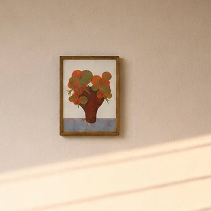 Red and Green Shapes No.307／SONORA DESIGN｜アート絵画・販売通販