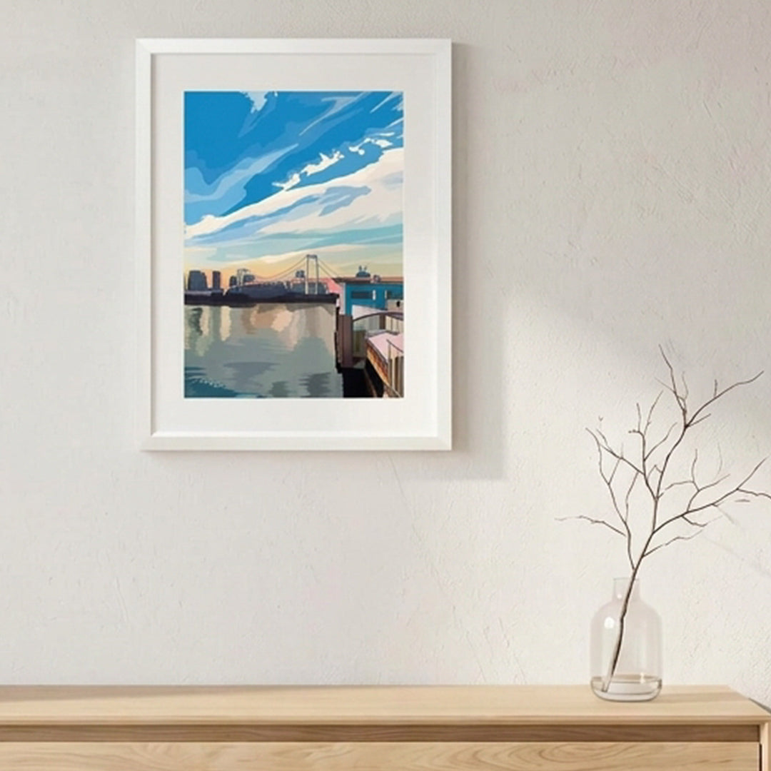 Rainbow Bridge／IORI KIKUCHI｜アート絵画・販売通販WASABI(ワサビ)