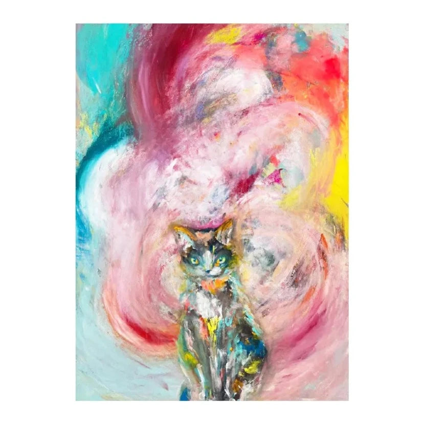 絵画 動物 かわいい