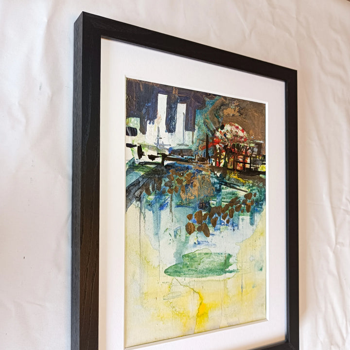 絵画  皮革アート レザーカービングアート