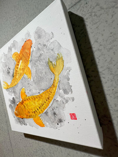 変わり鯉 ORANGE GOLD (Kawarigoi) ~ Koi Collection