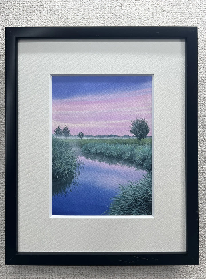 未掲載)シリーズ 靄の中（原画）／亀井則道｜アート絵画・販売通販