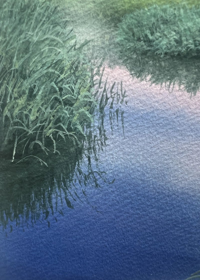 (未掲載)シリーズ　靄の中（原画）
