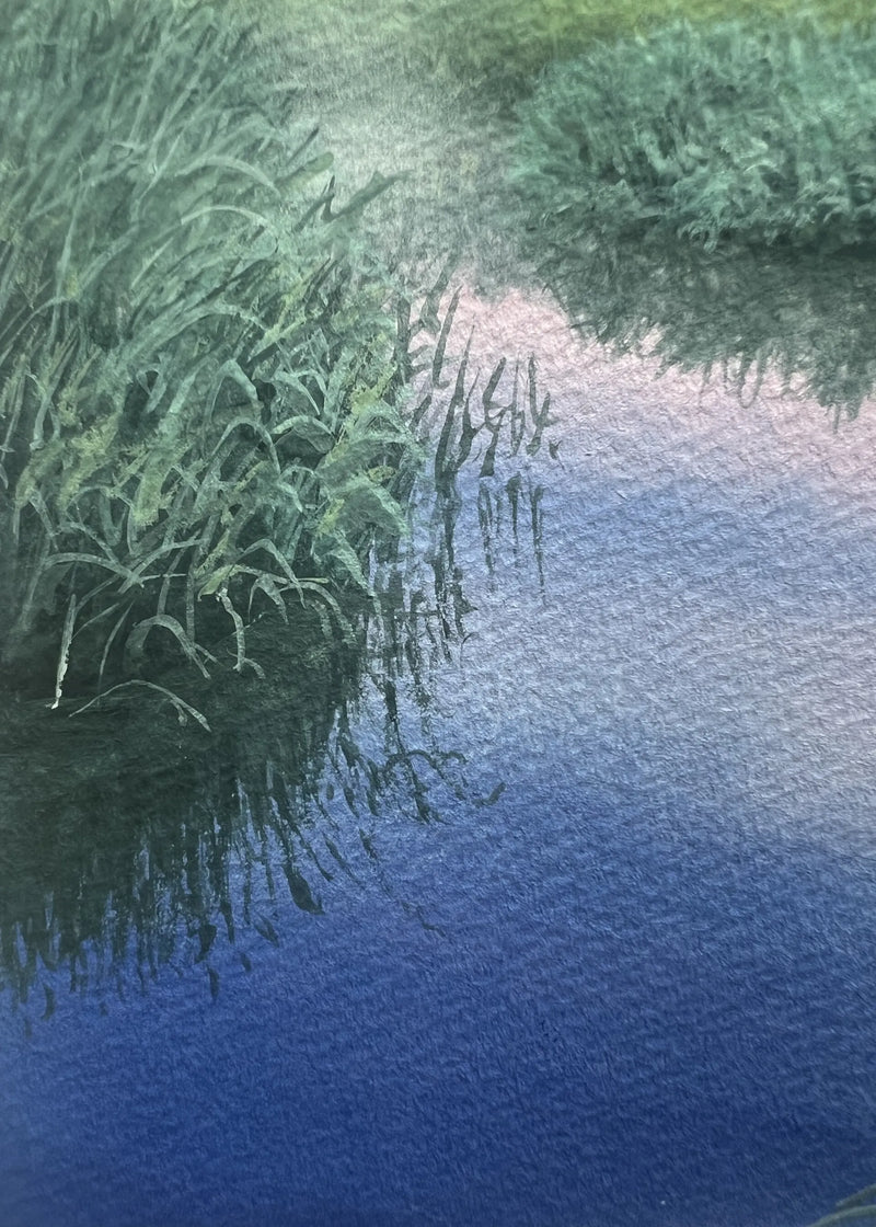 (未掲載)シリーズ　靄の中（原画）