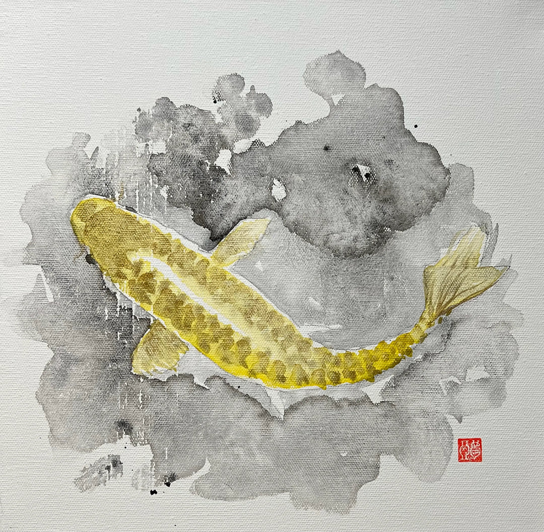 昔黄金 (Mukashi ougon) ~ Koi Collection／Robert N. Moore｜アート