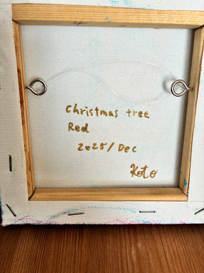 クリスマスツリーレッド