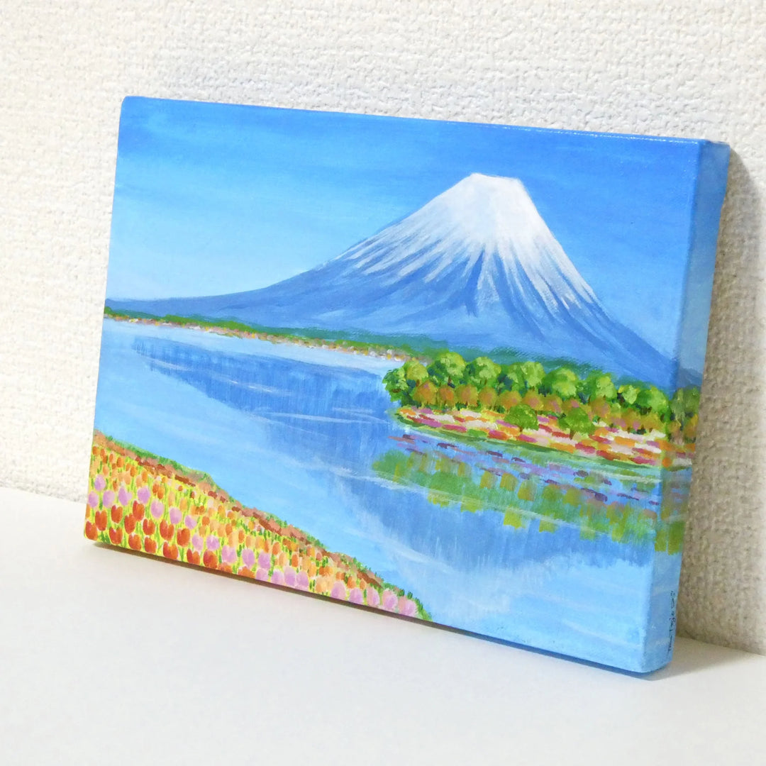 富士山／冬乃太陽｜アート絵画・販売通販WASABI(ワサビ)