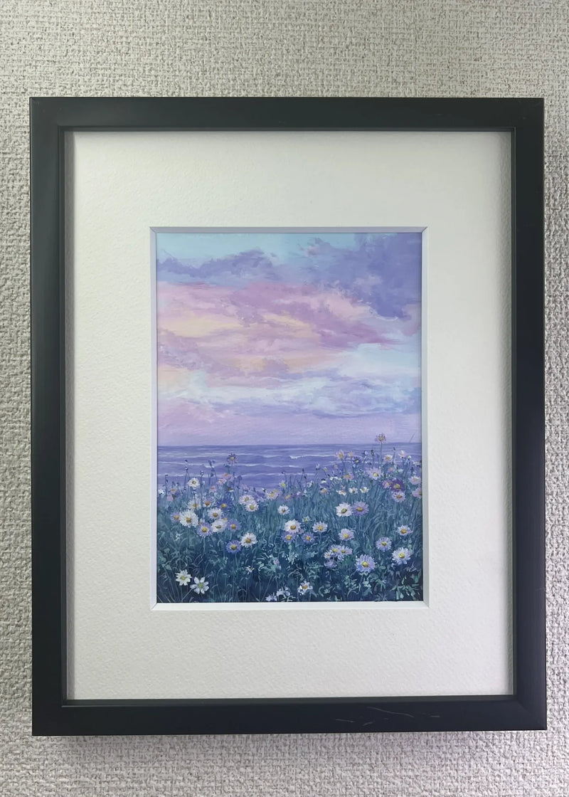 シリーズ 水面と花畑（原画）／亀井則道｜アート絵画・販売通販WASABI