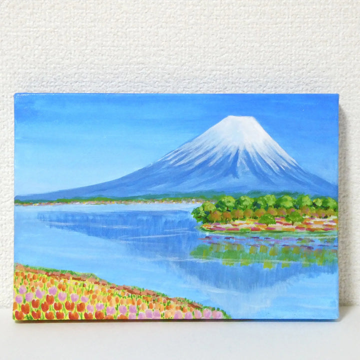 富士山／冬乃太陽｜アート絵画・販売通販WASABI(ワサビ)