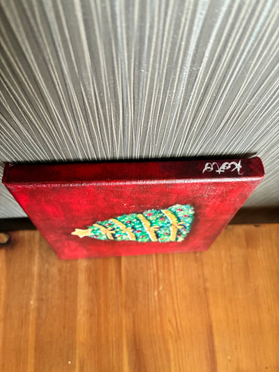 クリスマスツリーレッド