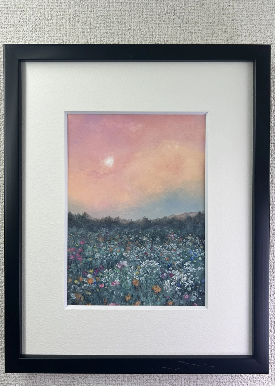 シリーズ 花畑（原画）／亀井則道｜アート絵画・販売通販WASABI(ワサビ)