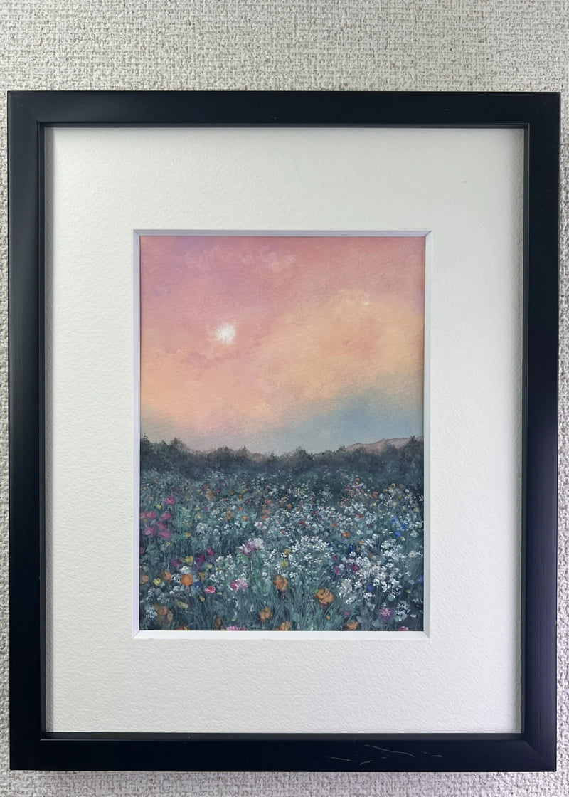 シリーズ 花畑（原画）／亀井則道｜アート絵画・販売通販WASABI(ワサビ)
